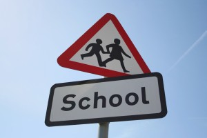 School road sign 